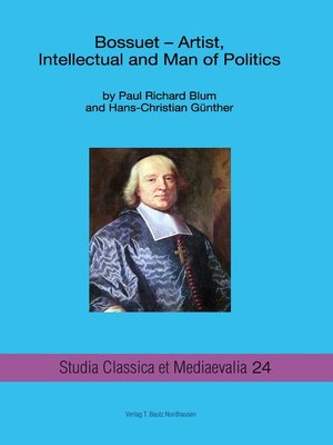 cover image of Bossuet- Artist, Intellectual and Man of Politics